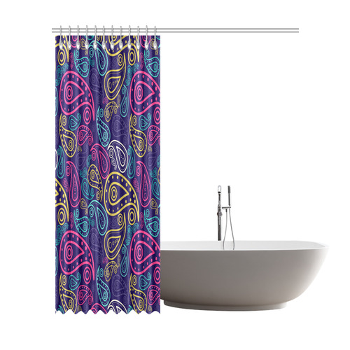 paisley Shower Curtain 72"x84"