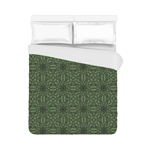 Kale Lace Duvet Cover 86"x70" ( All-over-print)