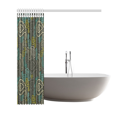 paisley art Shower Curtain 69"x72"