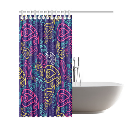 paisley Shower Curtain 69"x72"