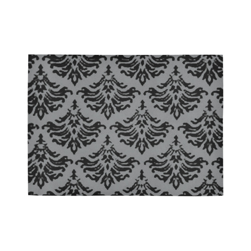 Sharkskin Damask Area Rug7'x5'