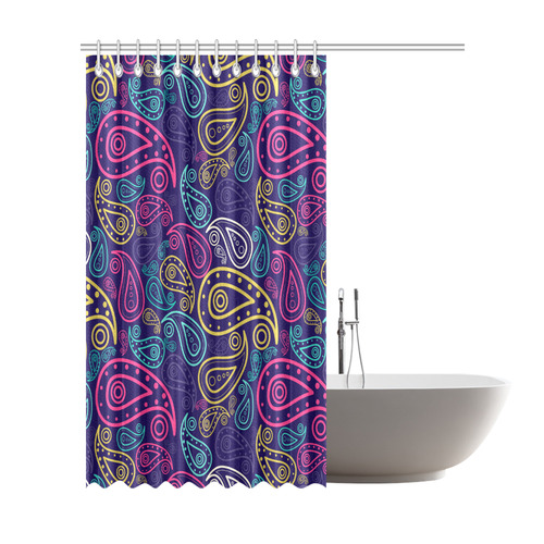 paisley Shower Curtain 72"x84"