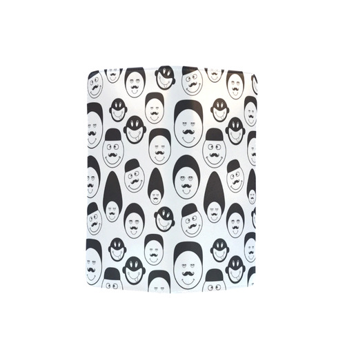 funny emotional faces Men's Clutch Purse （Model 1638）