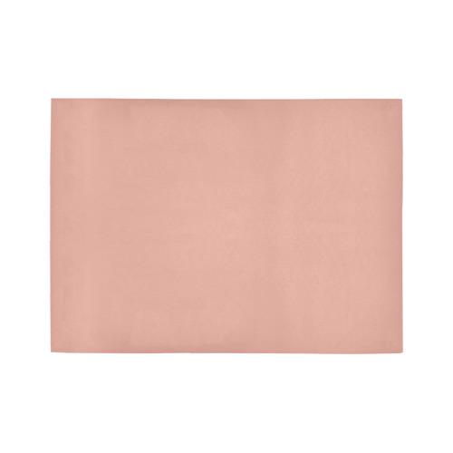 Coral Pink Area Rug7'x5'