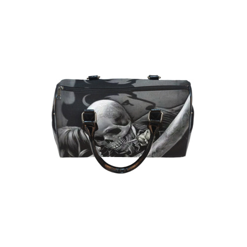 Skull Boston Handbag (Model 1621)