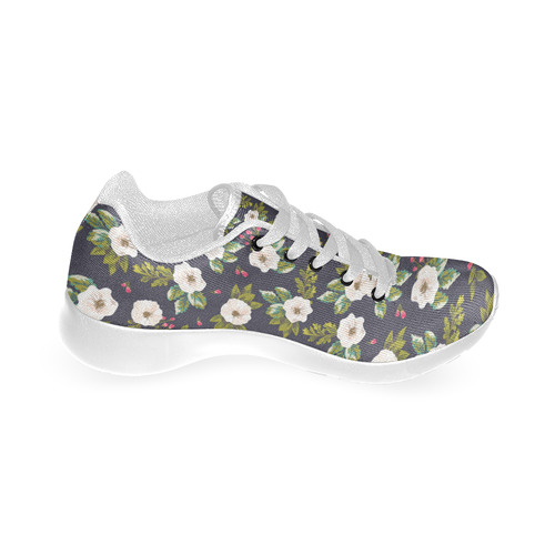 Majestic Flower Pattern Women’s Running Shoes (Model 020)