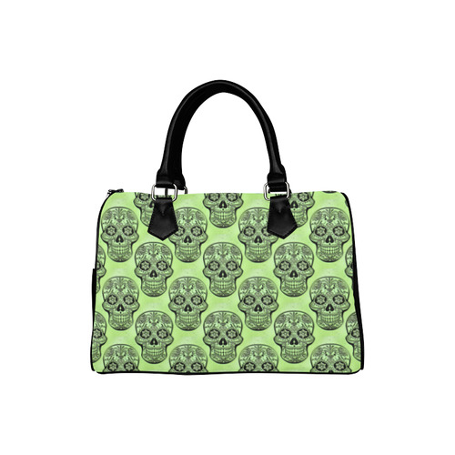 Skull20170513_by_JAMColors Boston Handbag (Model 1621)