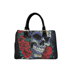 Skull Boston Handbag (Model 1621)