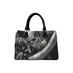 Skull Boston Handbag (Model 1621)