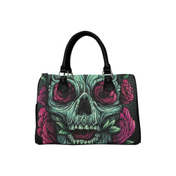 Skull Boston Handbag (Model 1621)