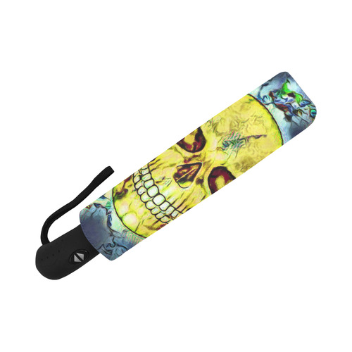 funny Color Skull E by JamColors Auto-Foldable Umbrella (Model U04)