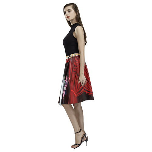 Extravaganza Melete Pleated Midi Skirt (Model D15)