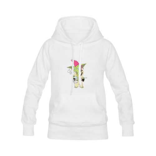 The Light Side Of The Force Pink Men's Classic Hoodies (Model H10)