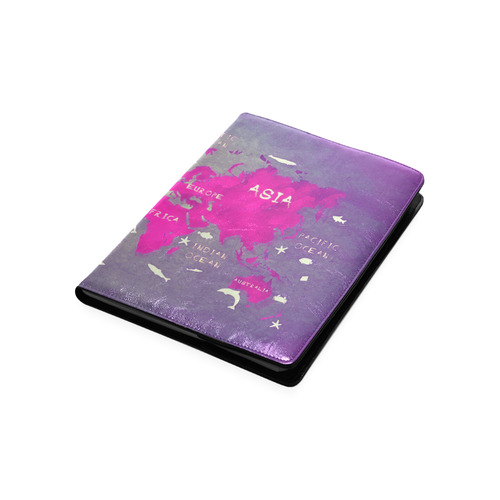 world map Custom NoteBook B5