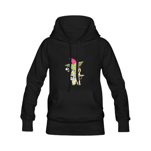 The Light Side Of The Force Pink Black Men's Classic Hoodies (Model H10)