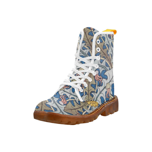 Dandelion Vintage Floral Pattern Martin Boots For Women Model 1203H