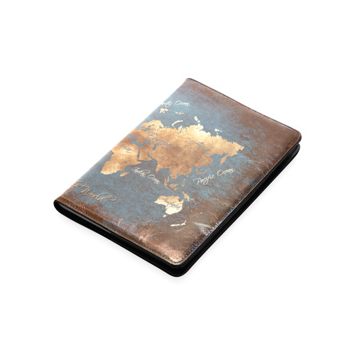 world map Custom NoteBook A5