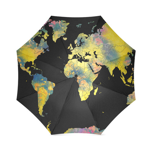 world map Foldable Umbrella (Model U01)