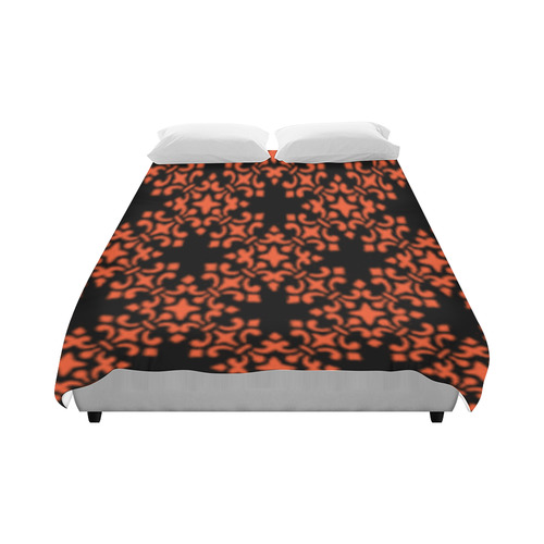 Flame Damask Duvet Cover 86"x70" ( All-over-print)