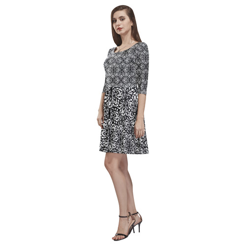 0-3 Tethys Half-Sleeve Skater Dress(Model D20)