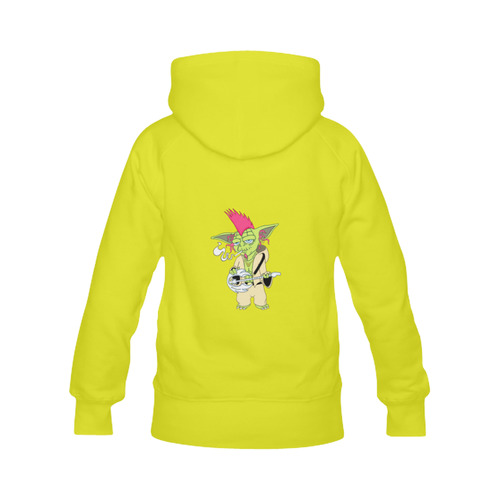 The Light Side Of The Force Pink Yellow Men's Classic Hoodies (Model H10)