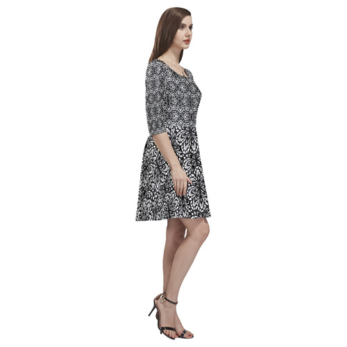 0-3 Tethys Half-Sleeve Skater Dress(Model D20)