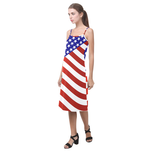 Patriotic America Alcestis Slip Dress (Model D05)