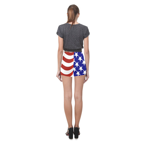 Patriotic America Briseis Skinny Shorts (Model L04)
