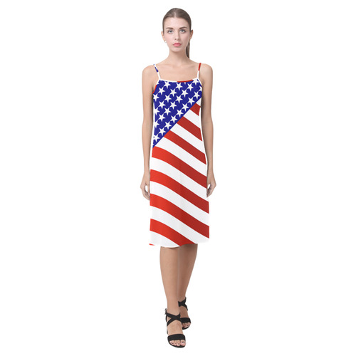 Patriotic America Alcestis Slip Dress (Model D05)