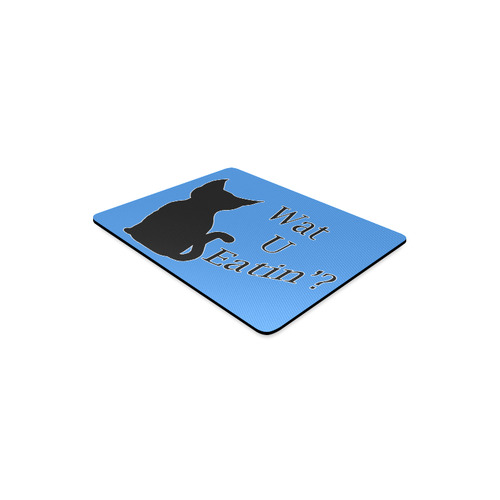 What You Eating Cat Rectangle Mousepad