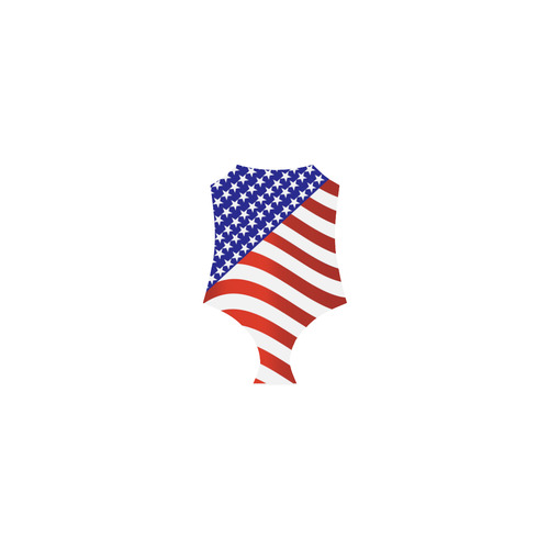 Patriotic America Strap Swimsuit ( Model S05)