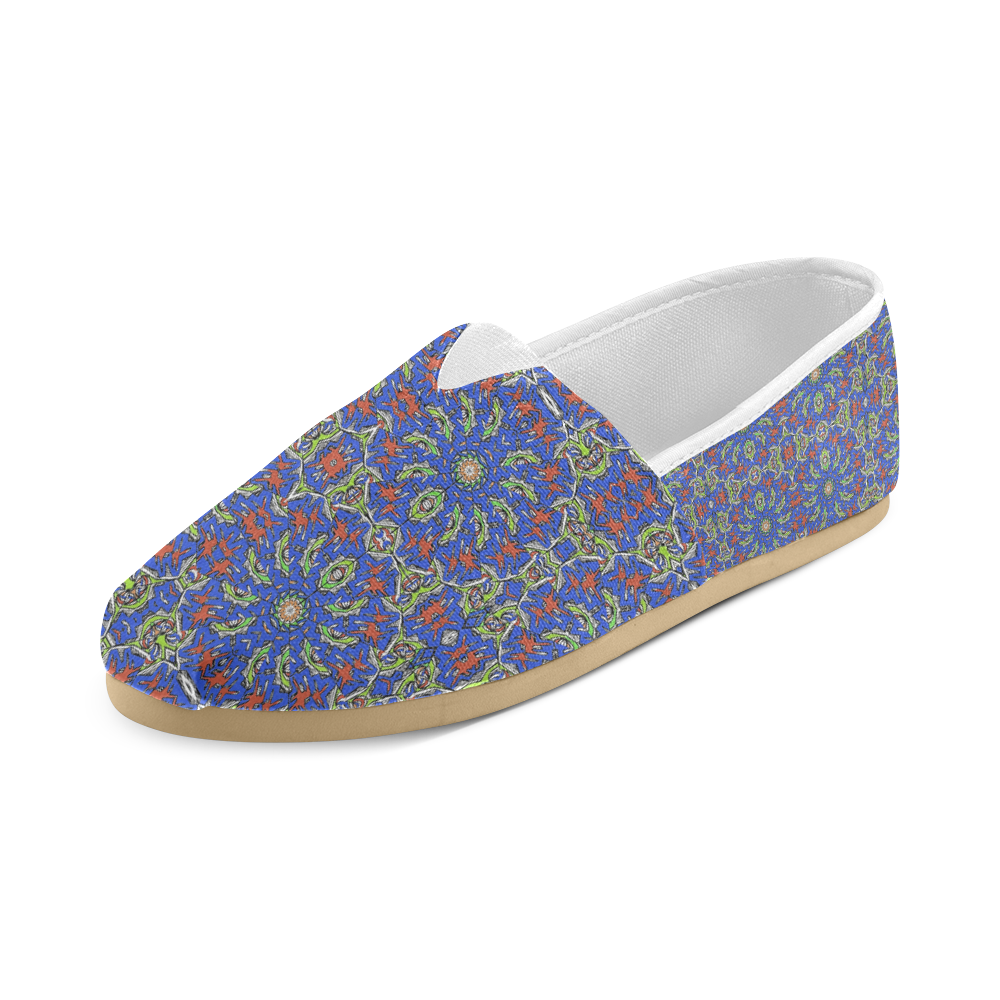Colorful Ethnic Design Unisex Casual Shoes (Model 004) ID D1533318