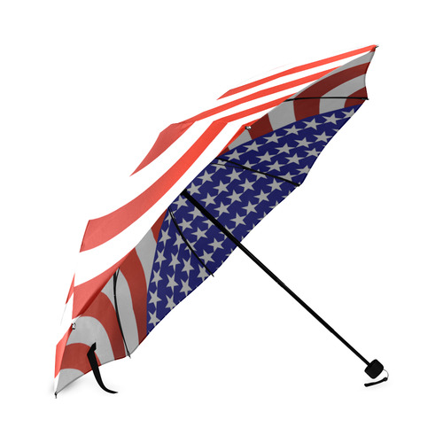 Patriotic USA American Flag Foldable Umbrella (Model U01)