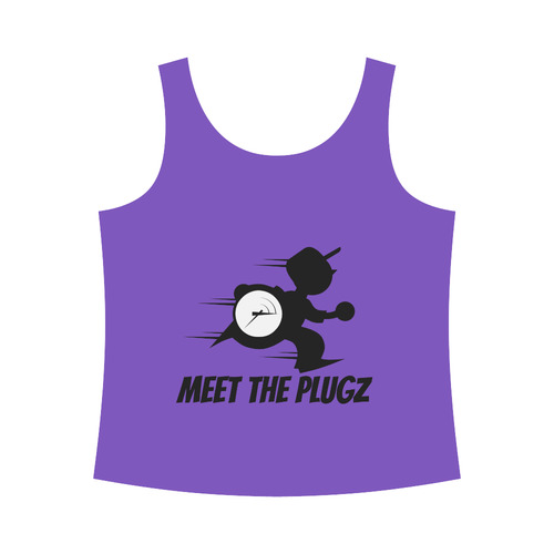 MTP LADIES TANK TOP purple All Over Print Tank Top for Women (Model T43)