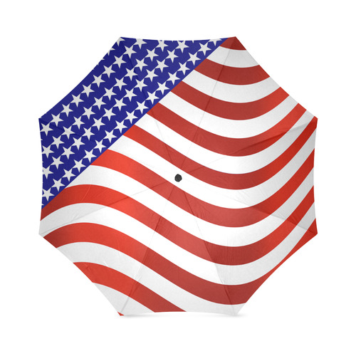 Patriotic USA American Flag Foldable Umbrella (Model U01)