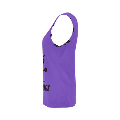 MTP LADIES TANK TOP purple All Over Print Tank Top for Women (Model T43)