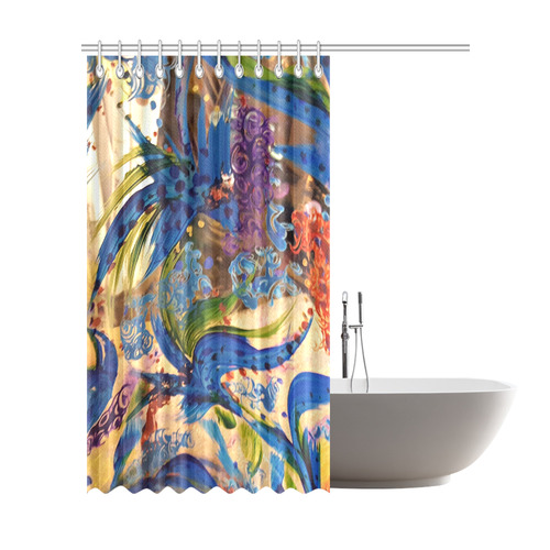 Wonderland Shower Curtain 72"x84"