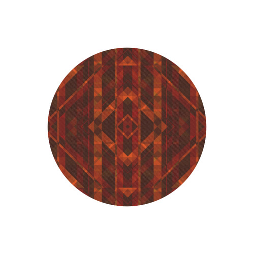 Sci Fi  Horror Geometric design Round Mousepad