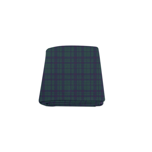 Green Plaid Hipster Style Blanket 40"x50"