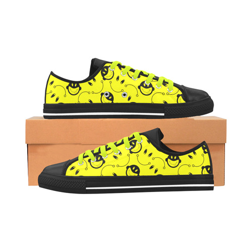 monkey tongue out on yellow