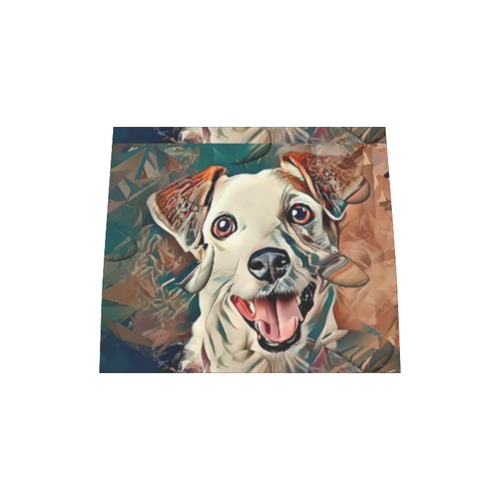 Jack Russel Popart by Nico Bielow Boston Handbag (Model 1621)