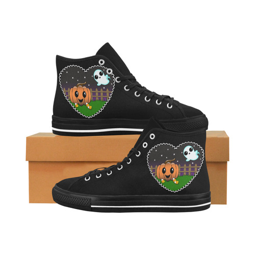 Cute Halloween High Tops Vancouver H Women's Canvas Shoes (1013-1)