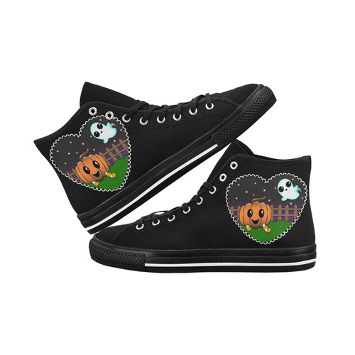 Cute Halloween High Tops Vancouver H Women's Canvas Shoes (1013-1)