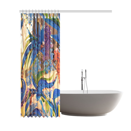 Wonderland Shower Curtain 72"x84"