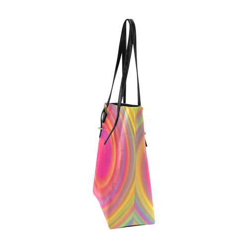 Rainbow Swirls Euramerican Tote Bag/Small (Model 1655)
