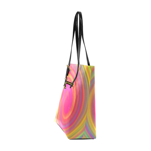 Rainbow Swirls Euramerican Tote Bag/Small (Model 1655)