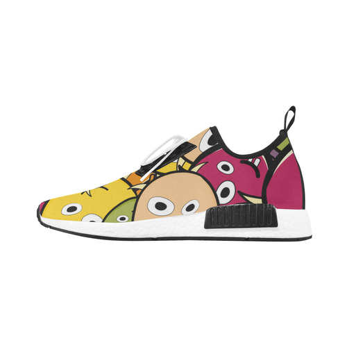 monster colorful doodle Men’s Draco Running Shoes (Model 025)