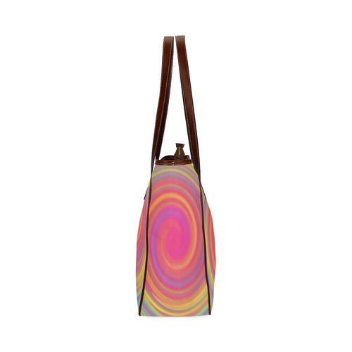Rainbow Swirls Classic Tote Bag (Model 1644)