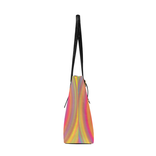 Rainbow Swirls Euramerican Tote Bag/Large (Model 1656)
