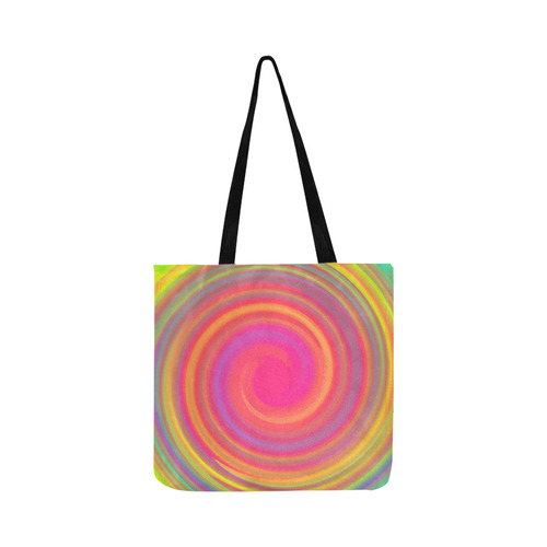 Rainbow Swirls Reusable Shopping Bag Model 1660 (Two sides)